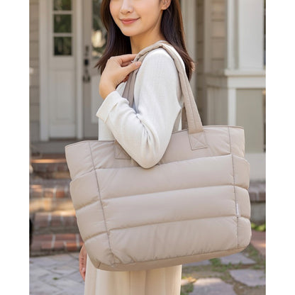 The Daily Quilted Tote
