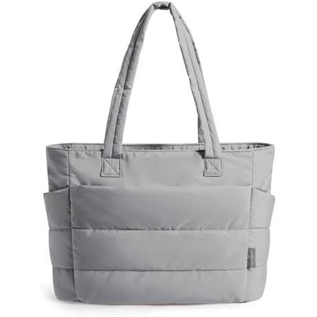Lightweight Puffer Tote Bag – Large Capacity Quilted Design